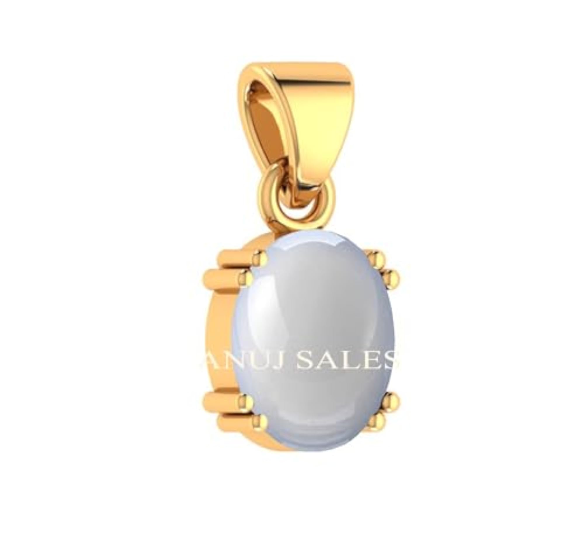 A+ Moonstone Gemstone Pendant, 15.00 Ratti